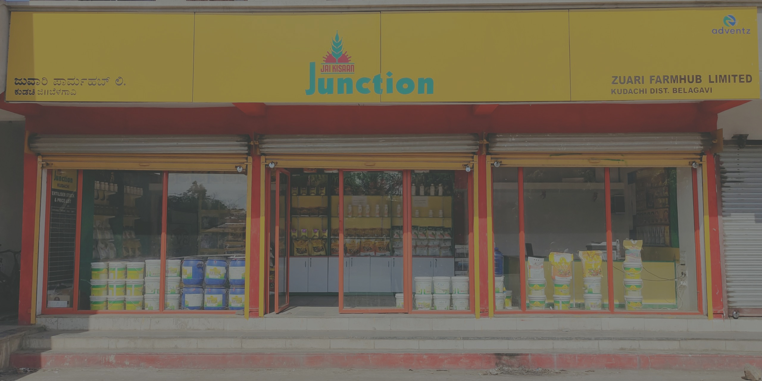 Providing total farm inputs through India's only agri supermart Jai Kisaan Junction